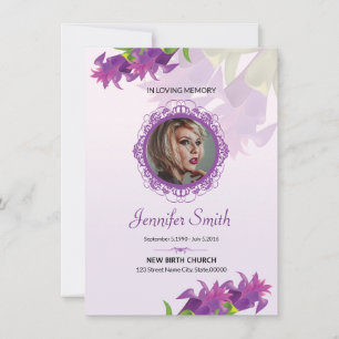 Funeral Prayer Kaart