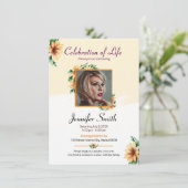 Funeral Prayer Kaart (Staand voorkant)