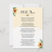 Funeral Prayer Kaart (Achterkant)