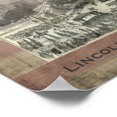 Funeral Procession de Abraham Lincoln Poster (Hoek)