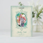 Funeral Program Card Kaart (Staand voorkant)