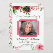 Funeral Program Card Programmakaart (Voorkant / Achterkant)