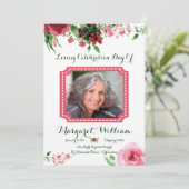 Funeral Program Card Programmakaart (Staand voorkant)