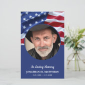 Funeral Programme Budget Patriotic Memorial Vetera (Staand voorkant)