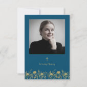 Funeral Service with Photo & Wildflowers (Voorkant)