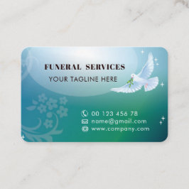 Funeral Services Business Cards Collection Visitekaartje