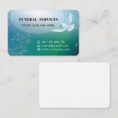 Funeral Services Business Cards Collection Visitekaartje (Voorkant / Achterkant)