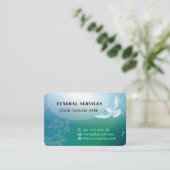 Funeral Services Business Cards Collection Visitekaartje (Staand voorkant)