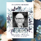 Funeral Sympathie gebed bedankt | Blauw