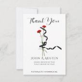 Funeral Thank You Card  Bedankkaart (Achterkant)