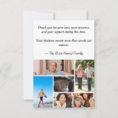 Funeral Thank You Card  Bedankkaart (Voorkant)