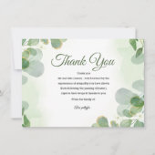 Funeral Thank You Card Bedankkaart (Voorkant)
