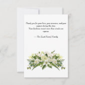 Funeral Thank You Card  Bedankkaart (Voorkant)