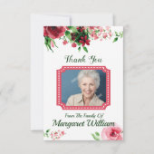 Funeral Thank You Card Template Bedankkaart (Voorkant)