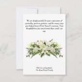 Funeral Thank You Card – With Gratitude Bedankkaart (Voorkant)