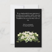 Funeral Thank You Card – With Gratitude Bedankkaart (Voorkant)