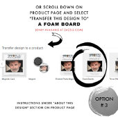 Funeral Welcome Photo Blue Rustic Foliage Sign Poster