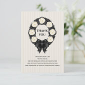 Funeral Wreater Hartelijk dank Bedankkaart (Staand voorkant)