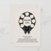 Funeral Wreater Hartelijk dank Bedankkaart (Voorkant / Achterkant)