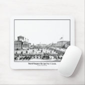Funerale sequenties van President Lincoln Muismat (Met muis)