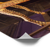 Funerary bed in de vorm van de heilige koe poster (Hoek)