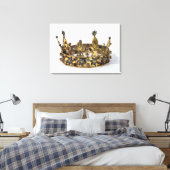 Funerary crown of Philippe of France 1404 Canvas Afdruk (Insitu (Slaapkamer))