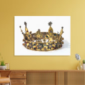 Funerary crown of Philippe of France 1404 Canvas Afdruk (Insitu (Woonkamer))
