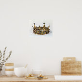 Funerary crown of Philippe of France 1404 Poster (Keuken)