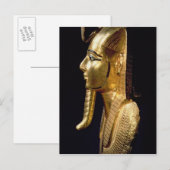 Funerary mask of Psusennes I Briefkaart (Voorkant / Achterkant)