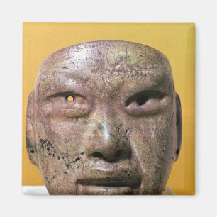 Funerary mask, Olmec, uit Mexico Magneet