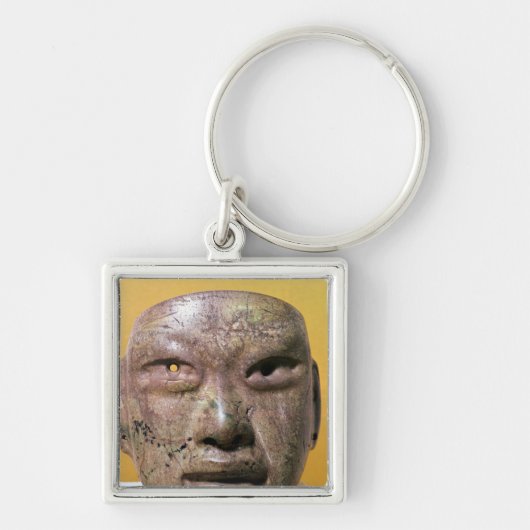 Funerary mask, Olmec, uit Mexico Sleutelhanger (Voorkant)