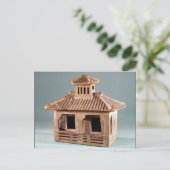 Funerary model of a house, Han Dynasty Briefkaart (Staand voorkant)