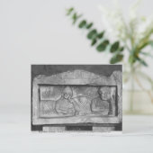 Funerary relief of a koppels uit Palmyra, Syrië Briefkaart (Staand voorkant)