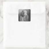 Funerary relief of a mannetje, uit Palmyra Vierkante Sticker (Tas)