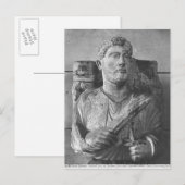 Funerary relief of Jarhai uit Palmyra, Syrië Briefkaart (Voorkant / Achterkant)