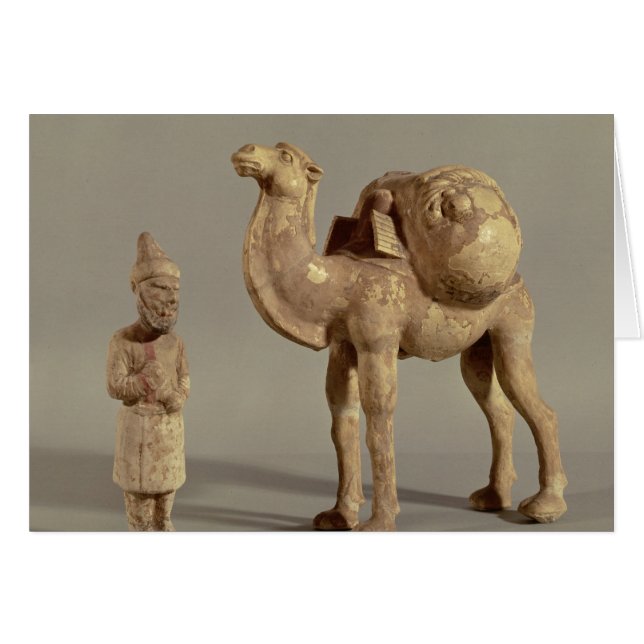 Funerary statuettes of a laden camel (Voorkant Horizontaal)