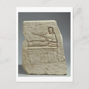 Funerary stela in the name of the lady Artemis, nl Briefkaart