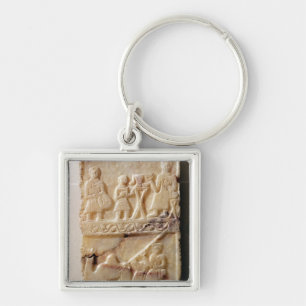 Funerary stela uit Jemen Sleutelhanger