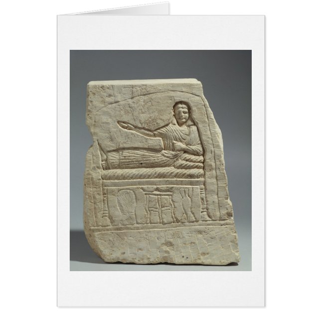 Funerary stela uit naam van de dame Artemis, voor (Voorkant)