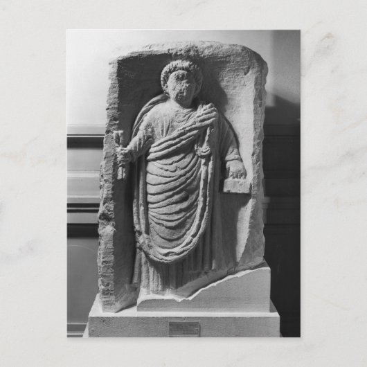 Funerary stela van een notaris uit Deux-Sevres Briefkaart (Voorkant)