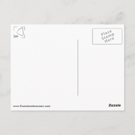 Funerary Stelae Briefkaart (Achterkant)