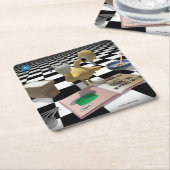 FUNetix Kartonnen Onderzetters (Schuin)