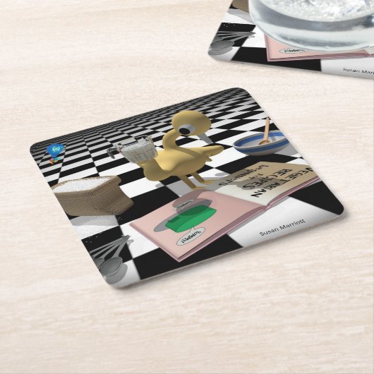 FUNetix Kartonnen Onderzetters (Schuin)