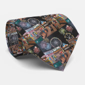 Funfair at Night Painting beroemd gemaakt door Alf Stropdas (Opgerold)