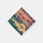  Funfair op NIght Foto Servet (Hoek)