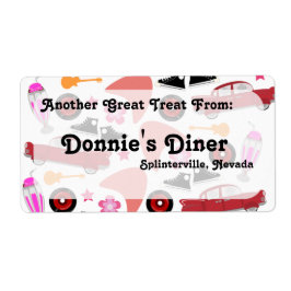 Funfy Fifties Patroon Label