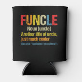 Fungale definitie Funny Gift voor oom Blikjeskoeler (Voorkant)