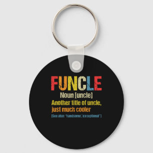 Fungale definitie Funny Gift voor oom Sleutelhanger