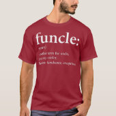 Fungale kool en grappige oom Gift T-shirt (Voorkant)