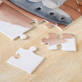 Funge dieren in bad legpuzzel (Zijkant)